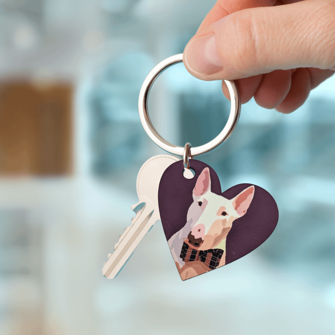 Heart Keyring