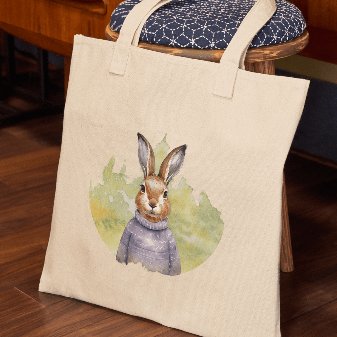 Festive Woodland Hare PNG