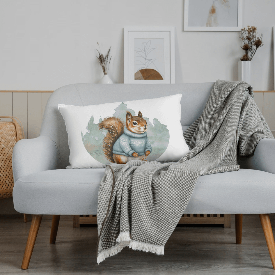 Festive Woodland Squirrel PNG